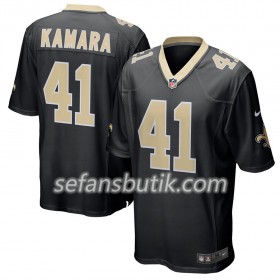New Orleans Saints Tröjor Alvin Kamara 41 Nike Svart - Herr